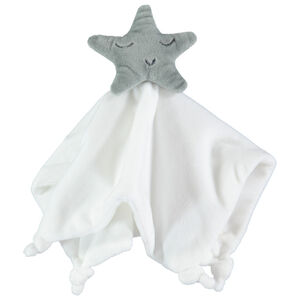 Doudou de terciopelo en forma de estrella. 