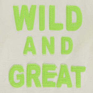 Camiseta de manga larga con estampado texturizado para niño 