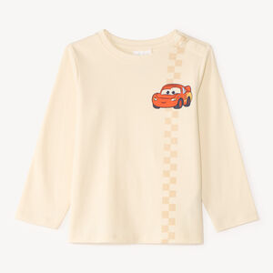 Camiseta de manga larga bebé Flash McQueen Cars Disney 