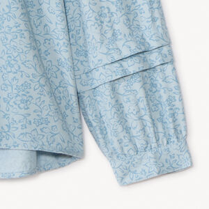 Blusa de manga larga con estampado floral niña 
