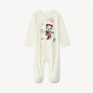Dors-bien velours Minnie Disney pour bébé fille avec ouvertures différentes selon l'âge  Main Dors-bien velours Minnie Disney pour bébé fille avec ouvertures différentes selon l'âge