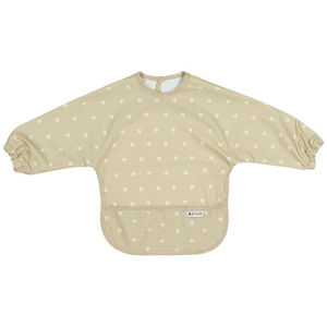 Bavoir à manches imperméable Sweetheart - Sand/Soft Sand - 1pc 