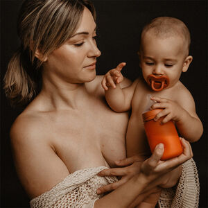 Biberon en silicone Colour Essence Tuile 250 ml 