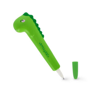 Bolígrafo antiestrés con tinta de gel azul Squeezies Dinosaurio 