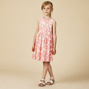 Vestido sin mangas estampado fantasía para niña 