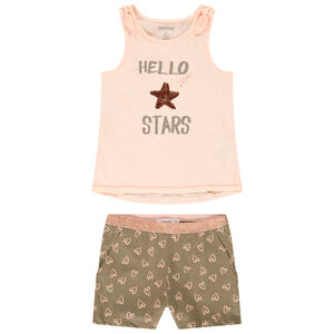 Conjunto camiseta y short 