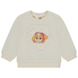 Sudadera con volante en el corazón y estampado de Stella Pat