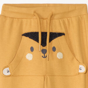 Pantalón de chándal de felpa divertido para bebé niño 