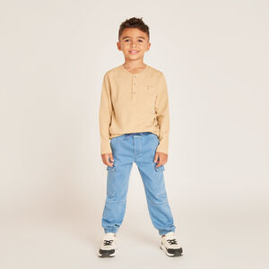 Pantalones jogger de denim para niño 