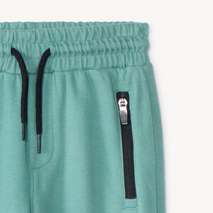 Pantalón jogging de molleton piqué con motivo 3D para niño 