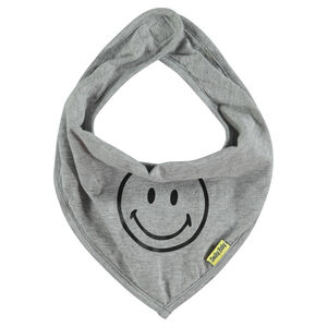 Babero de tejido de punto Smiley Baby Main Babero de tejido de punto Smiley Baby