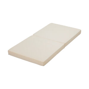 Matelas de voyage pliant 60 x 120 cm - Blanc 