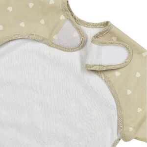 Bavoir à manches imperméable Sweetheart - Sand/Soft Sand - 1pc 