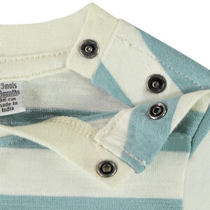 Camiseta a rayas con estampado de Batman Warner para bebé niño 