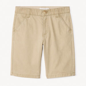 Bermuda liso de tela para niño 