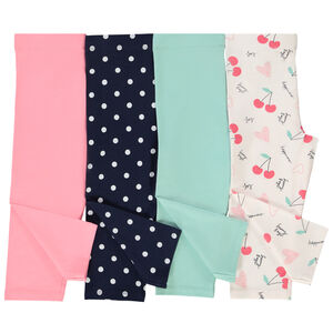 Pack de 4 corsarios de jersey niña 