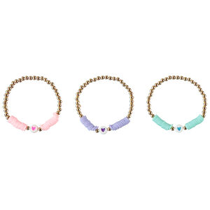 Lote de 3 pulseras de fantasía para niña  Main Lote de 3 pulseras de fantasía para niña