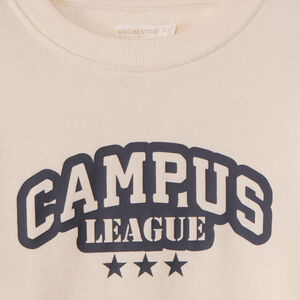 Sudadera de felpa estampada para niño 