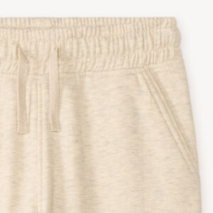 Pantalón de chándal para niña de felpa lisa 