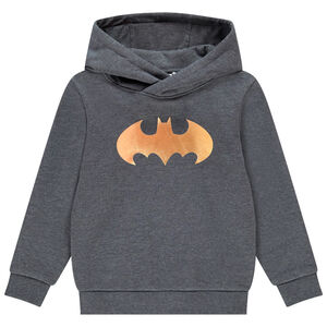 Sweat à capuche en molleton print Batman doré Main Sweat à capuche en molleton print Batman doré