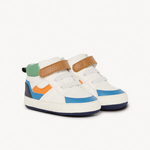 Zapatillas altas suaves con empiñaduras para bebé niño  Main Zapatillas altas suaves con empiñaduras para bebé niño