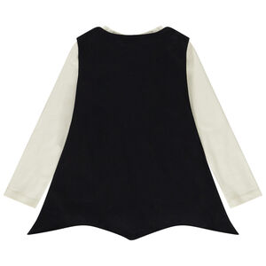 Pijama de 2 piezas de jersey con estampado de Batman Warner y gorro para niño 