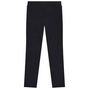 Jeggings de punto milano con cremalleras niña 