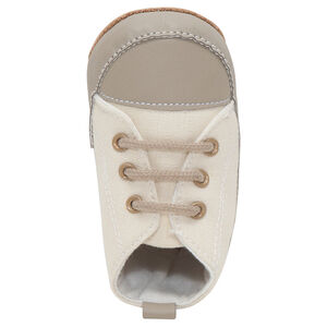 Zapatillas subidas de tela con estampado de tortuga 