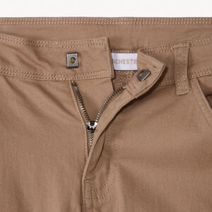 Pantalón cargo liso con dos bolsillos con fuelle para niño 