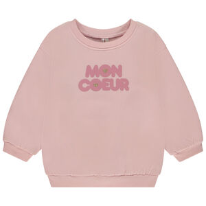 Sudadera de felpa con estampado fantasía para bebé niña 