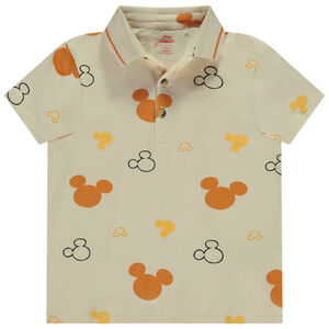 Polo manga corta estampado Mickey Disney para niño 