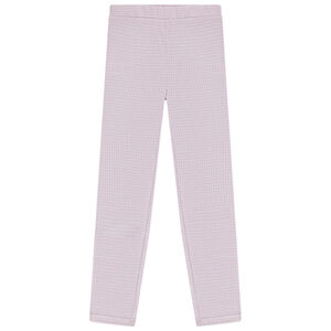 Jegging en milano motif pied-de-poule fille 