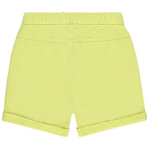 Bermudas de felpa lisa para bebé niño 