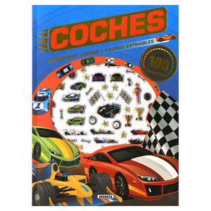 Libro con actividades Coches +4 años 
