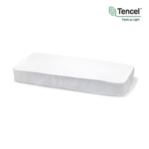 BAJERA AJUST.IMPER.TENCEL-C.70 70x140x19 CM LISO E blanco 
