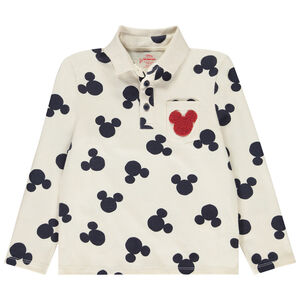 Polo de manga larga estampado Mickey Disney para niño  Main Polo de manga larga estampado Mickey Disney para niño