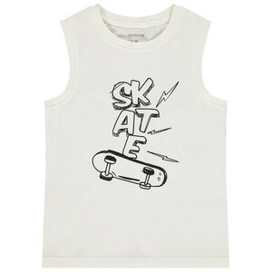 Camiseta sin mangas print fantasía para niño 