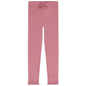 Leggings de punto acanalado con nudo para niña  Main Leggings de punto acanalado con nudo para niña