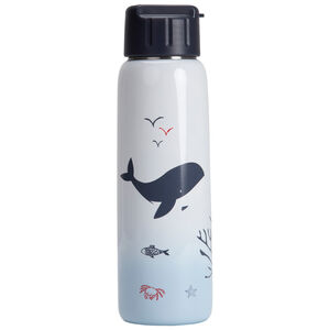 Botella de metal Pretty sea con pajita 380 ml 
