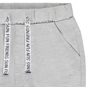 Bermudas de felpa lisa para bebé niño 