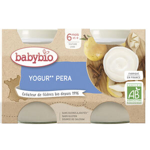Babybio Yogur Pera y Canela (leche de vaca)  Main Babybio Yogur Pera y Canela (leche de vaca)