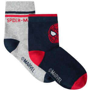 Pack de 2 pares de calcetines motivo Spiderman Main Pack de 2 pares de calcetines motivo Spiderman