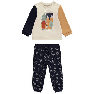 Conjunto sudadera fantasia + pantalón jogging para bebé niño 