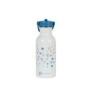 Botella de acero inoxidable con popote Tiny Flowers - 500 ml 