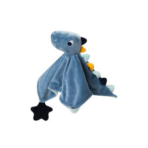 Doudou plat dinosaure Main Doudou plat dinosaure