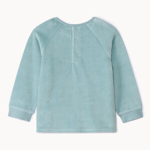 Pelele de terciopelo Tic & Tac Disney para bebé niño con acabados diferentes según la edad 