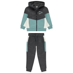 Ensemble jogging molleton avec gilet zippé pour garçon  Main Ensemble jogging molleton avec gilet zippé pour garçon