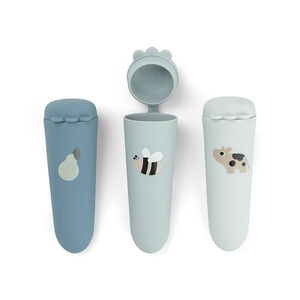 Moldes de silicona para helados x 3 Dotti azul 