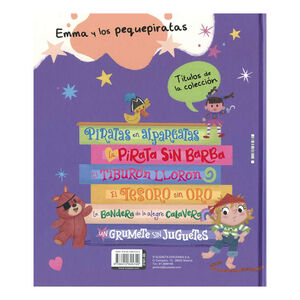 Cuento La bandera de la alegre calavera colección Emma y los pequepiratas +5años 