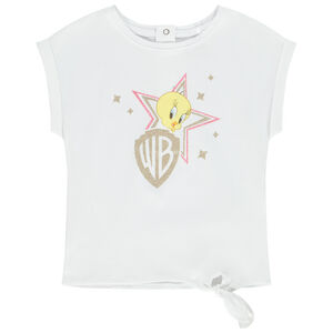 T-shirt manches courtes print Titi 100 ans Warner pour bébé fille 